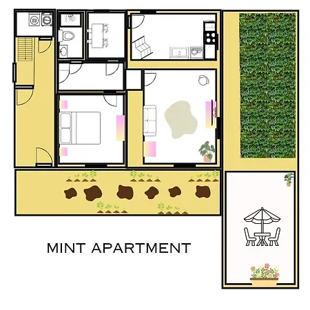 Mint Mit Vorgarten - Karlsbadlove Appartement Karlovy Vary